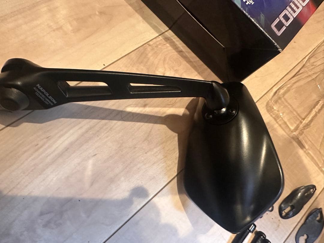 タナックス　ナポレオンカウリングミラー　AEX6 ロングタイプ