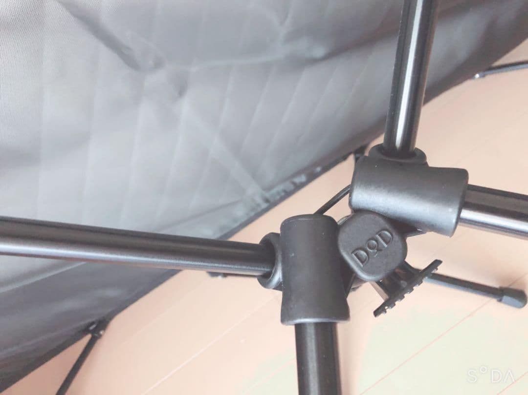 【美品・送料込み】DOD＊コット＊スースーアンダーミー＊CB1-812-BK