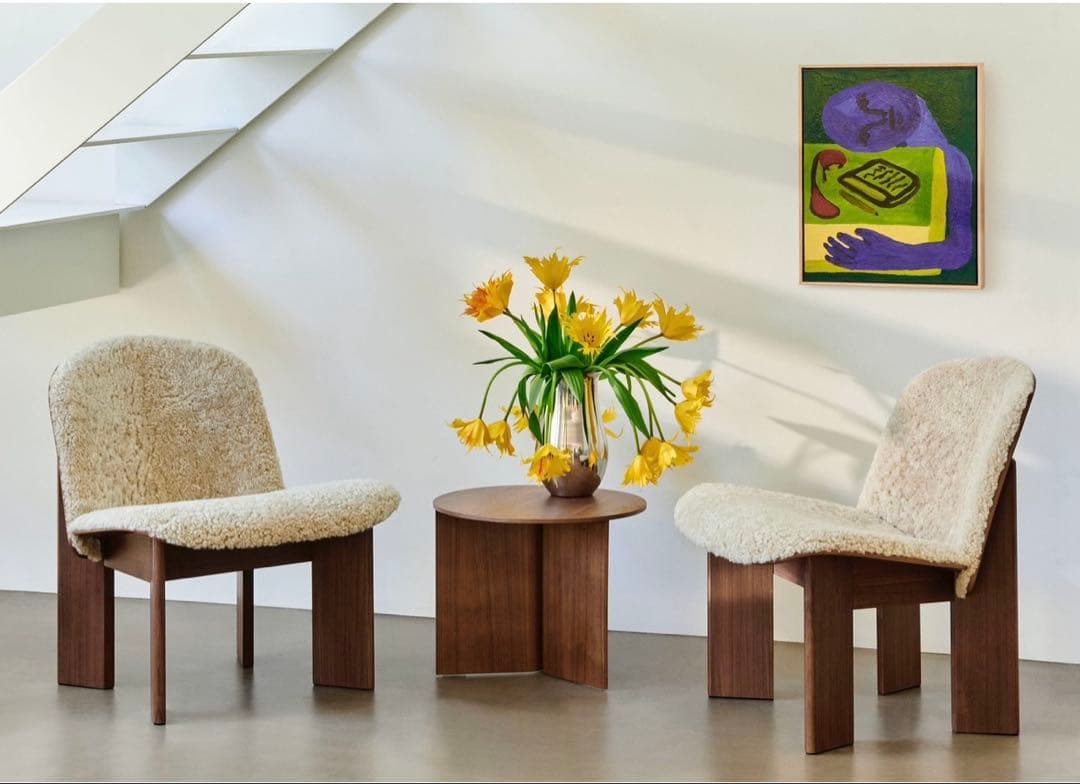 HAY SLIT TABLE WOOD ROUND / Φ45