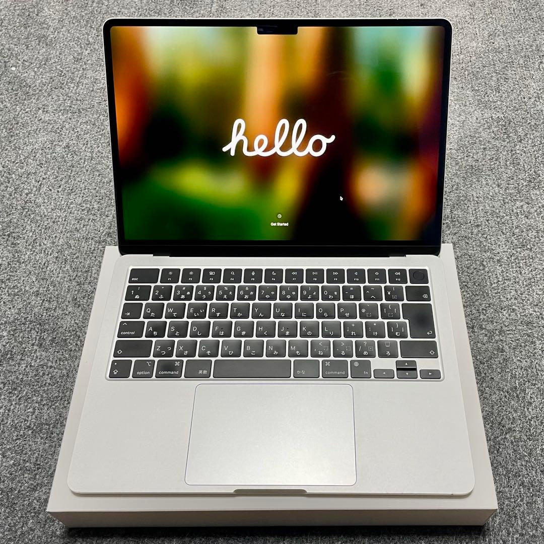 MacBookAir (M2 2022) シルバー 8GB 256GB