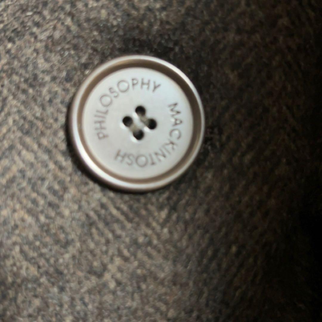 未使用✨　マッキントッシュ　チェスターコート　スタンホープ　ウール　カシミヤ