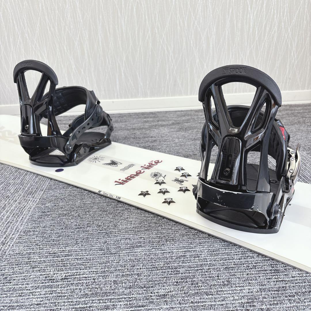 63美品❗️超豪華❗️K2×SPOON レディース スノーボードセット★138cm