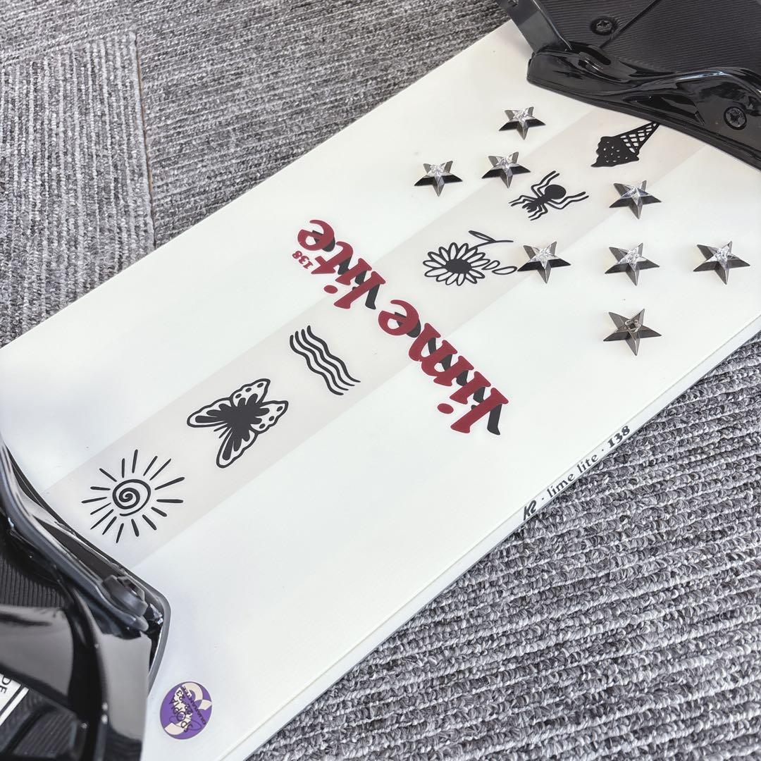 63美品❗️超豪華❗️K2×SPOON レディース スノーボードセット★138cm