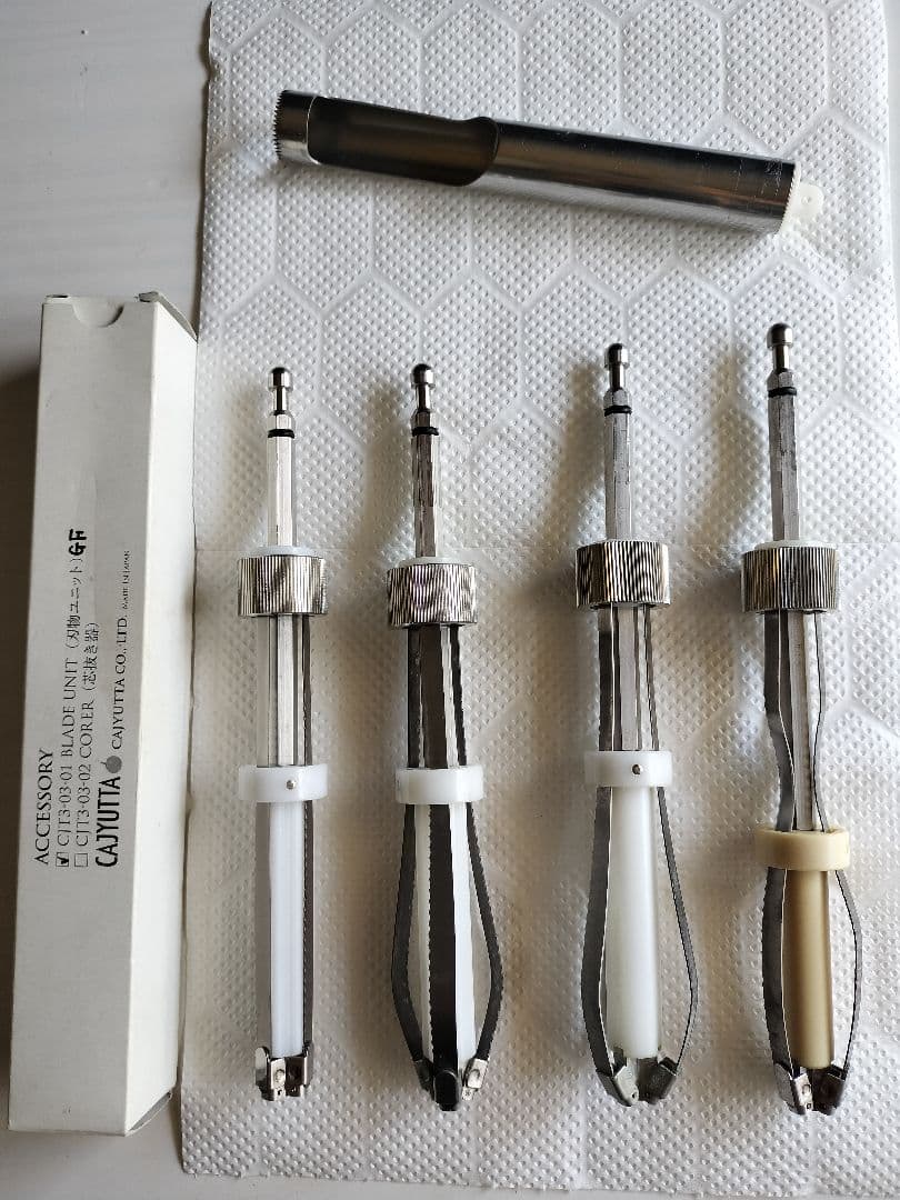 CAJYUTTA 　カジュッタ　替刃4本付き　果汁搾り機