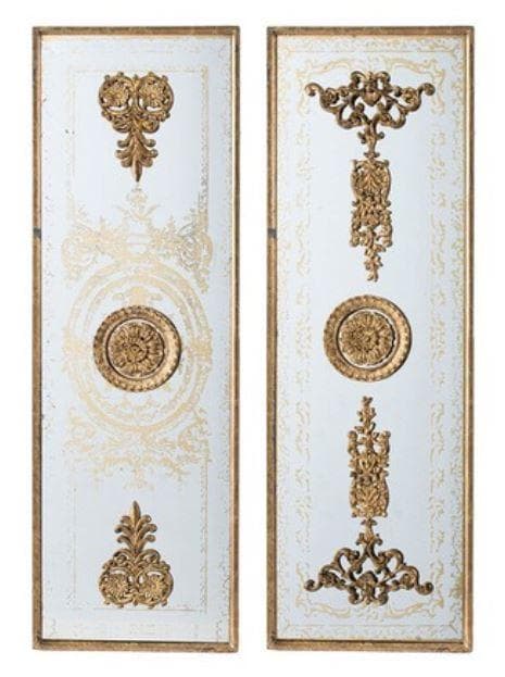 ミラー デコレーション クラシック 壁飾り アンティーク 85374WD