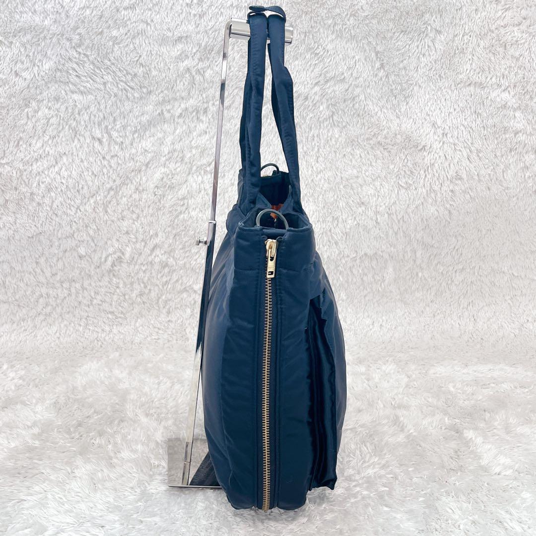 PORTER ポーター TANKER タンカー ヘルメットバッグLアイアンブルー