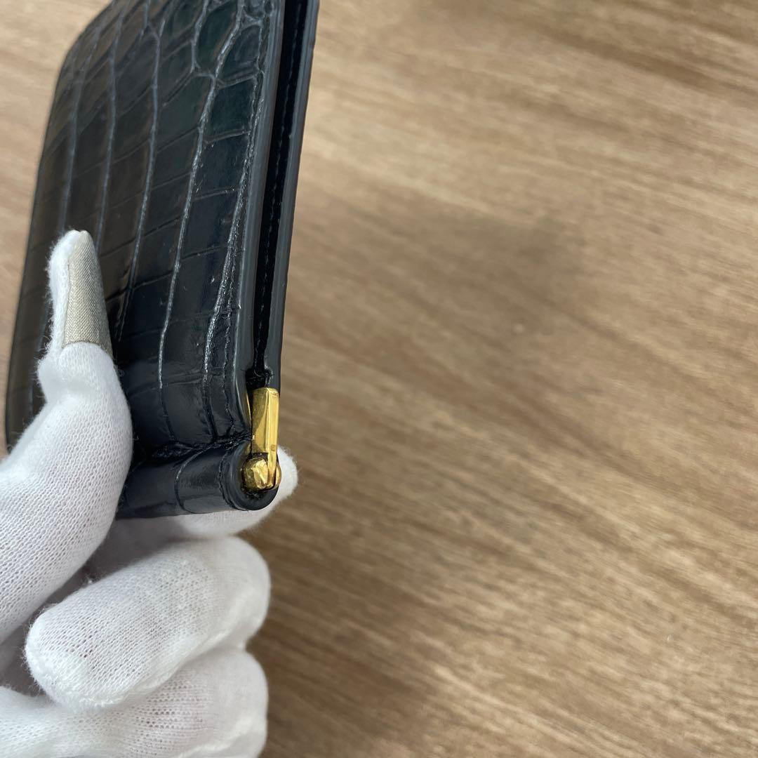 YSL クロコダイルレザー マネークリップ