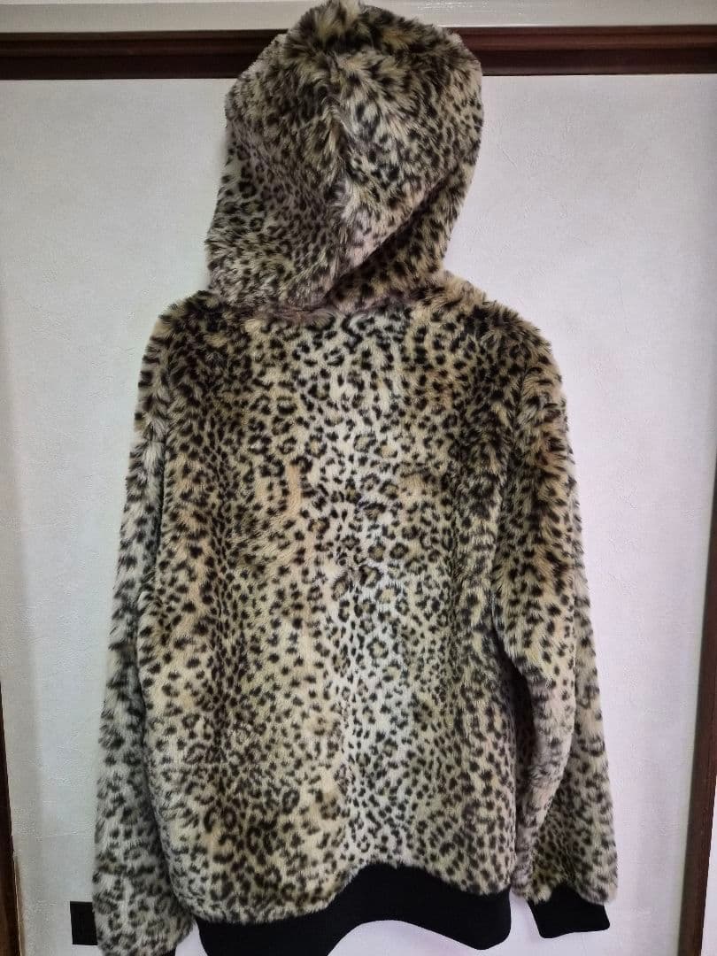 CHUMSヒョウ柄フリースジャケット