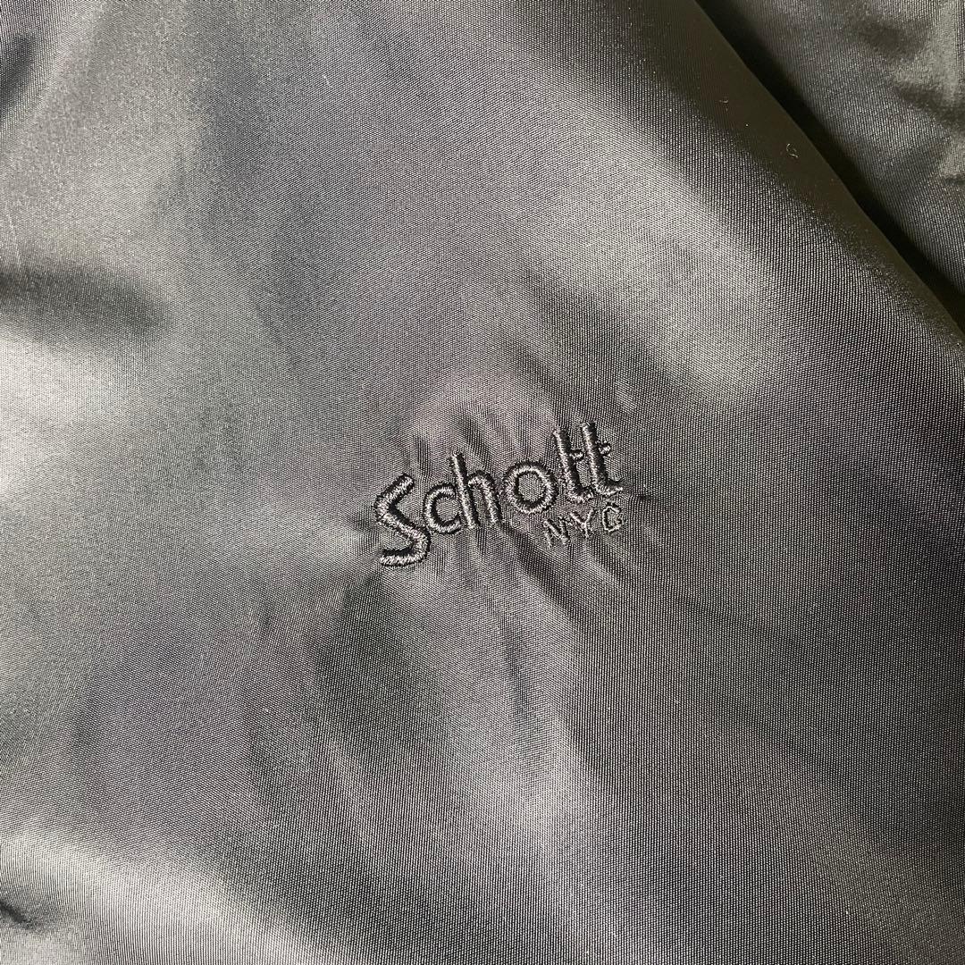 Schott　MA-1　フライトジャケット　USA製　短丈　IDEALジップ