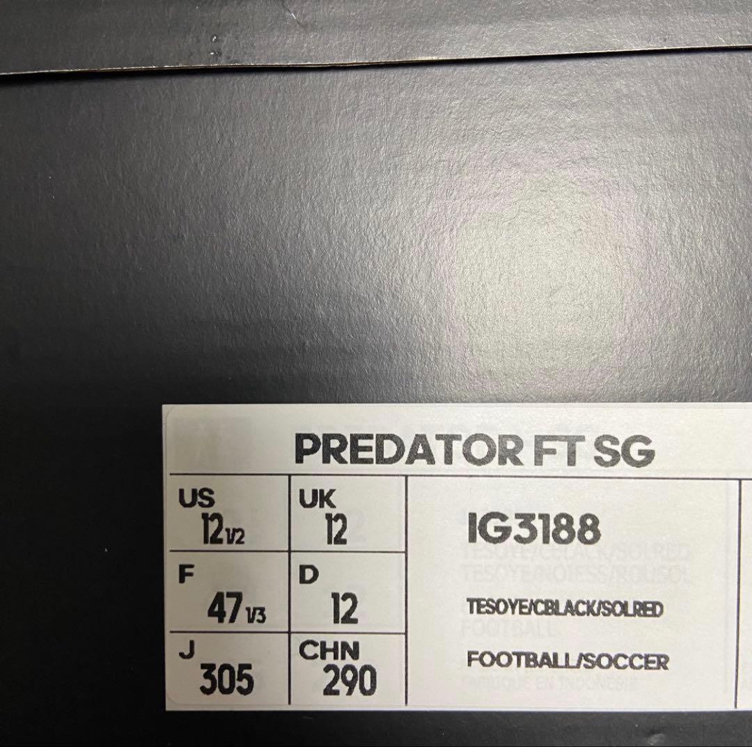 シューズ New Adidas PREDATOR EIITE FT FG