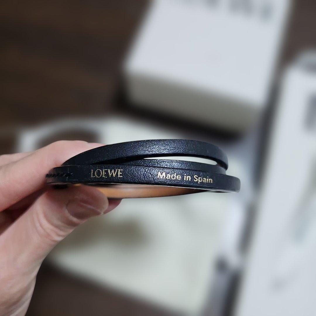 LOEWE ブラック　ブレスレット