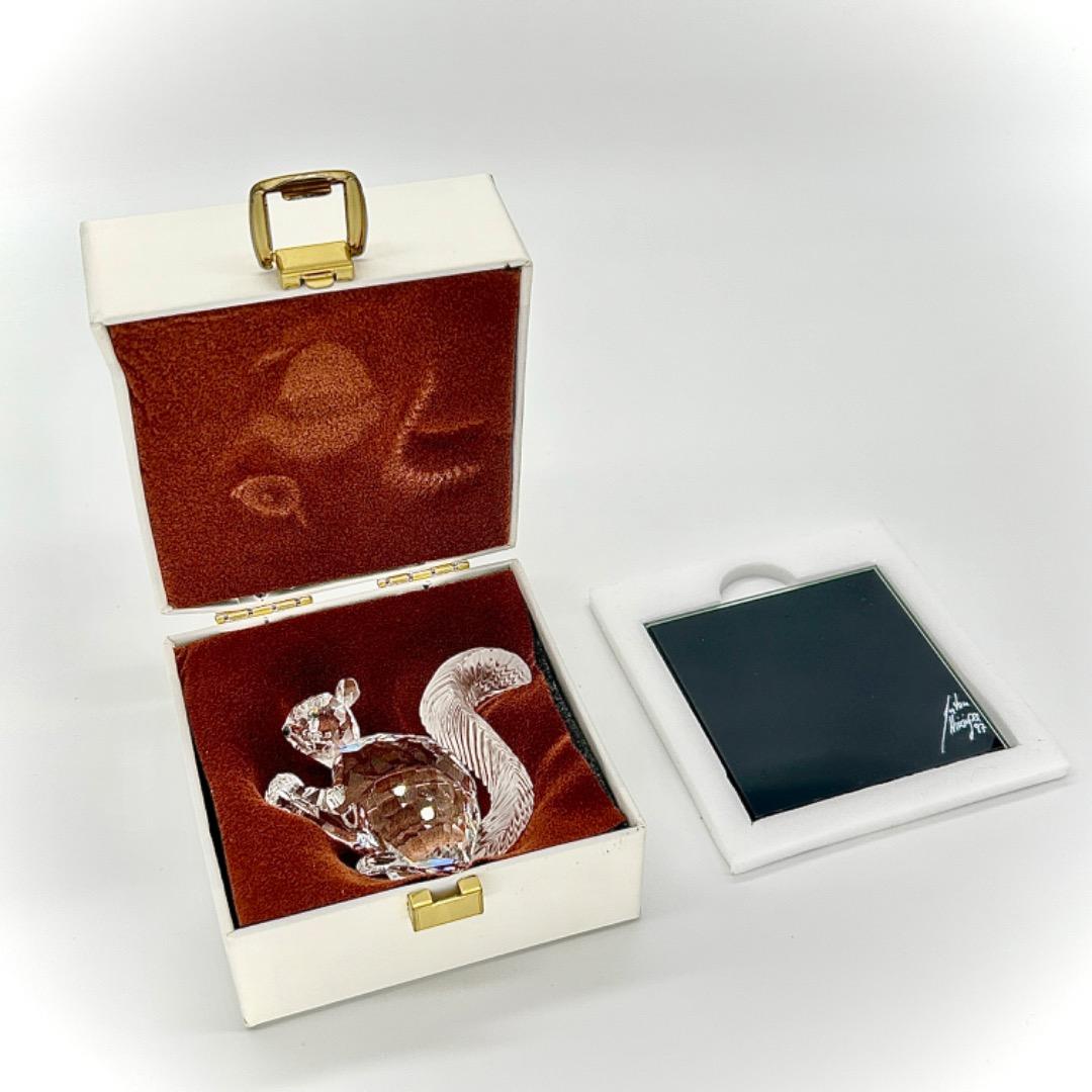 スワロフスキー リス 【1997年 10周年記念作品】