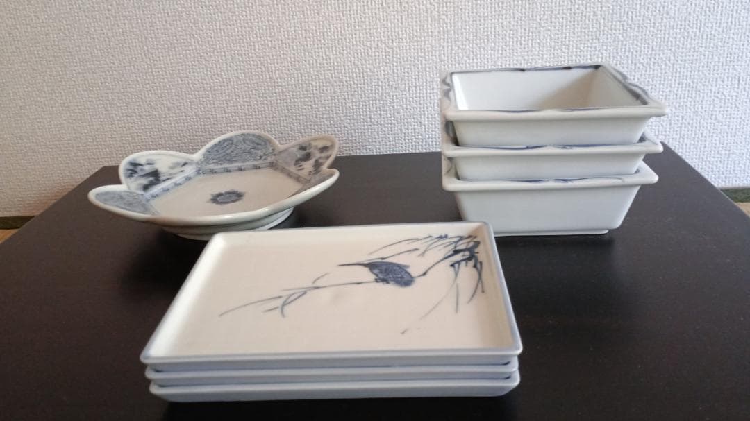 【骨董・和の美】時代を感じる和皿セット 七枚 毎日の食卓が料亭に