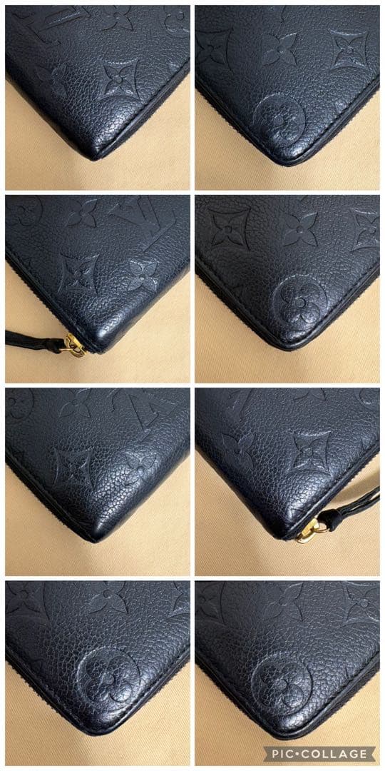 【極上美品】ルイヴィトン モノグラム アンプラント ジッピーウォレット 長財布