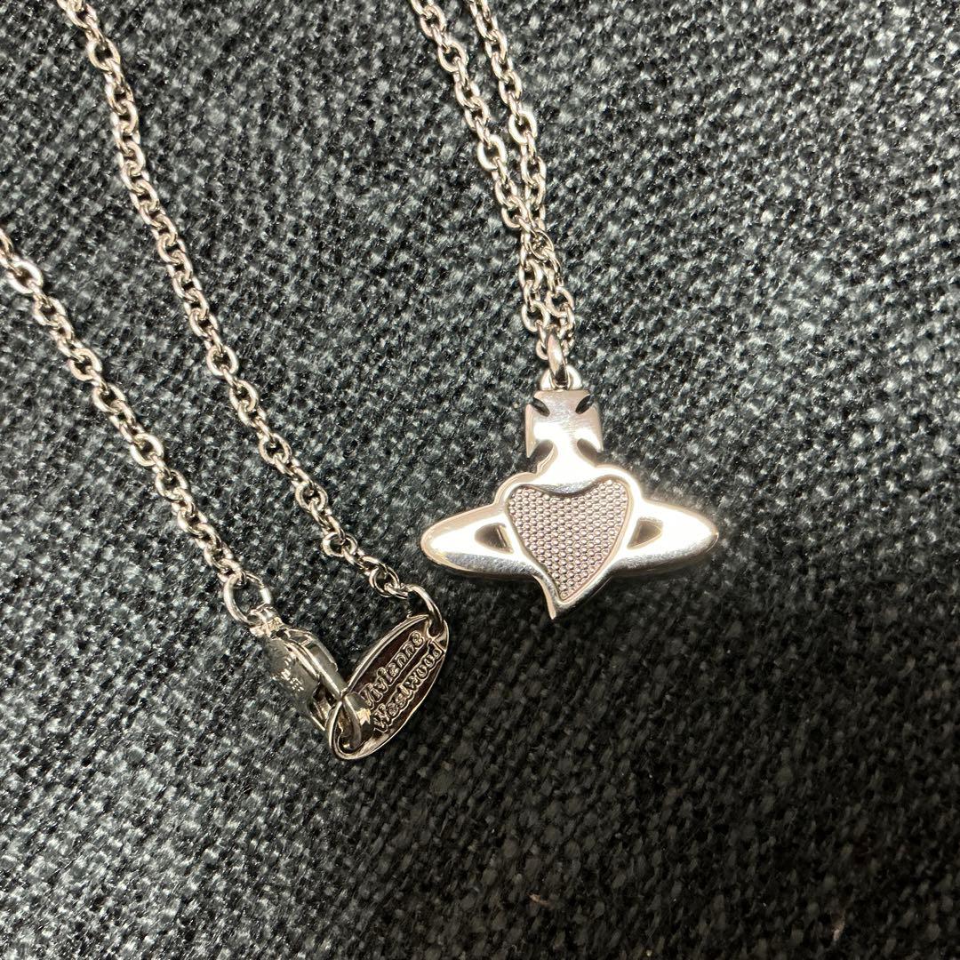 Vivienne Westwood ネックレス　ディアマンテハート　黒