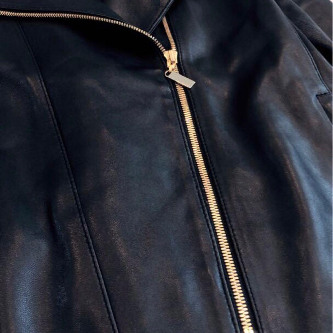 美品✨組曲　羊革　ラムレザー　ジャケット　Lサイズ相当