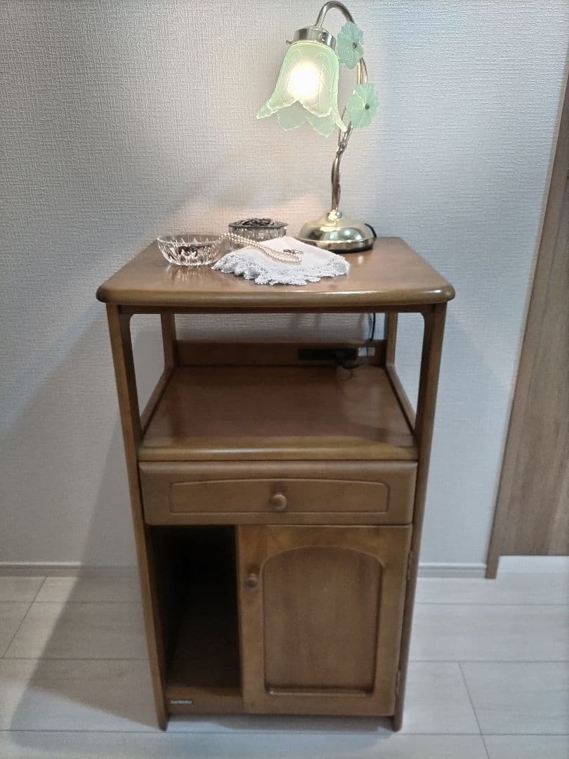 karimoku カリモク 家具 電話台 花台 飾り棚