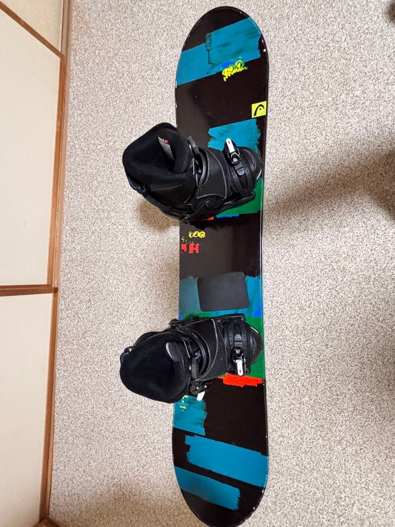 head スノーボード　ジュニア3点セット バイン、ブーツ付き
