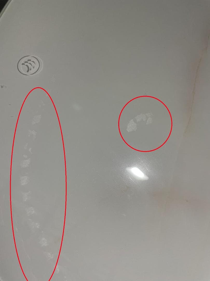 ホワイト ドレッサー 金属脚訳あり品　写真をご確認J201-100-①デスクのみ