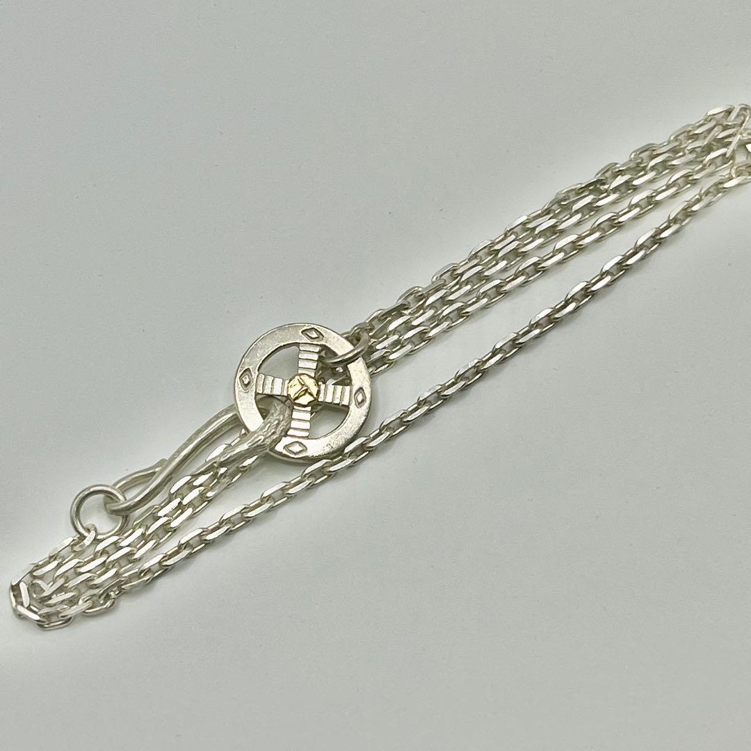 美品　タディ&キング　ホイールGP、イーグルフック細角チェーン　約49センチ