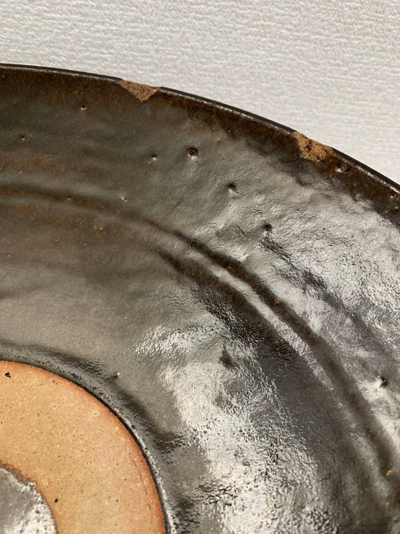 【土鍋】土楽窯　黒鍋　尺三寸（6人〜用）