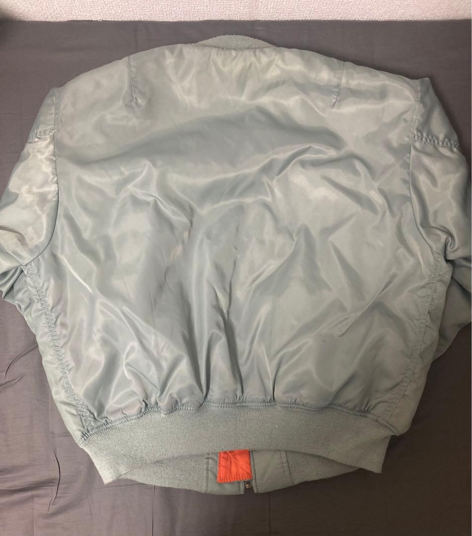 MA-1 90s グレー　ジャケット