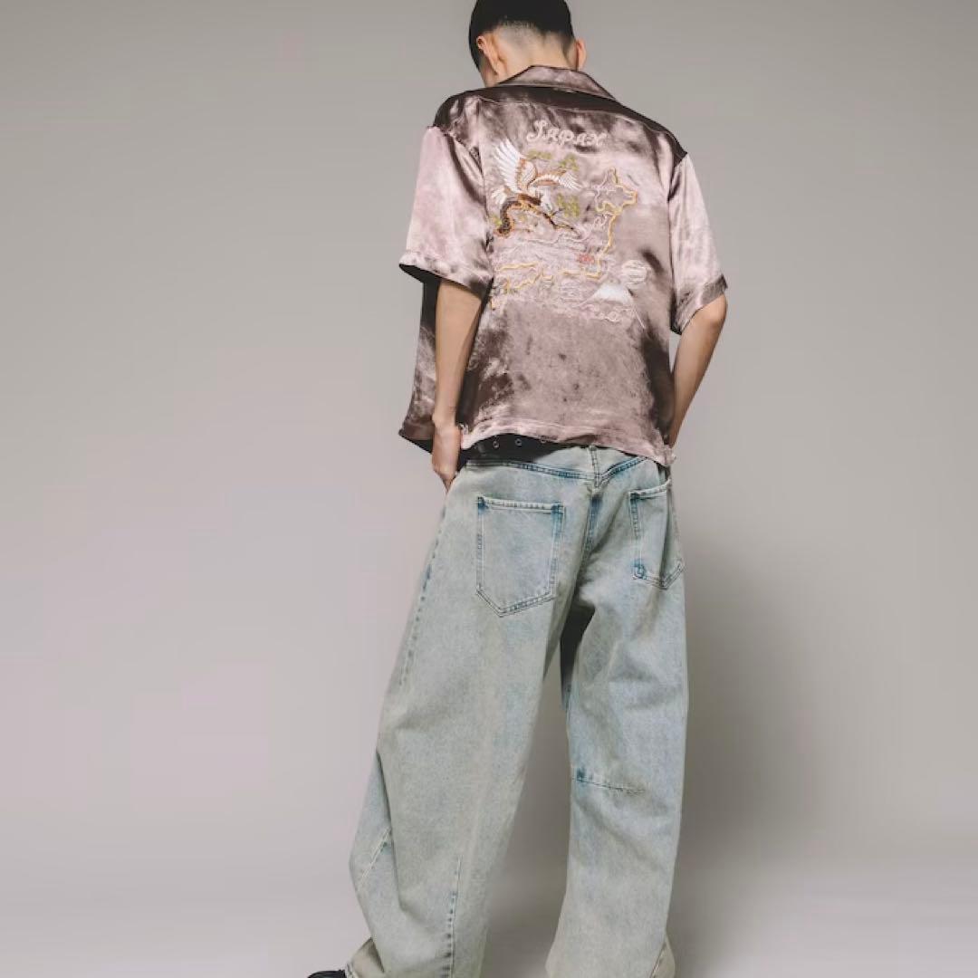 ☆【極美品】SCHOTT 別注 RAYON SUKA ASING L/S☆