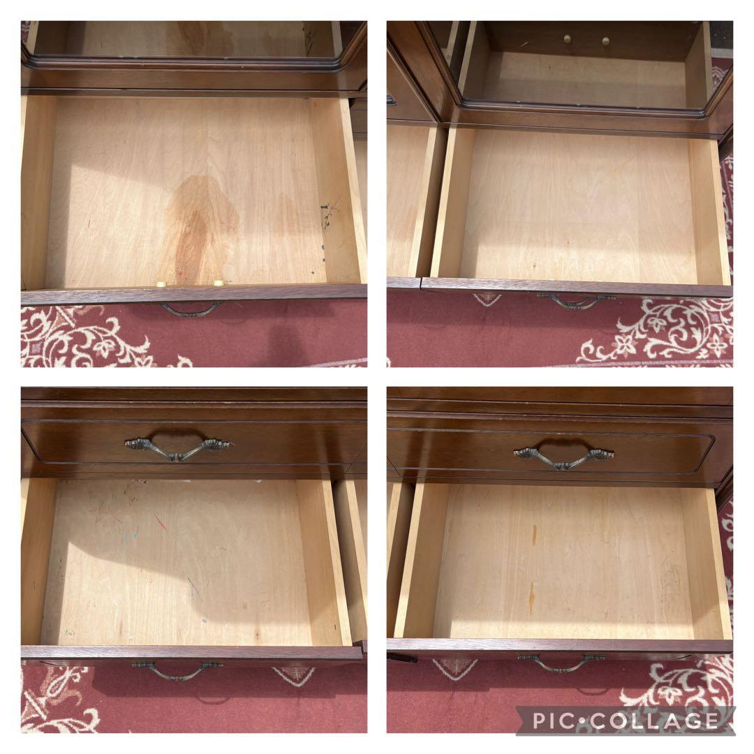 maruni マルニ◾️木製キャビネット 食器 整理棚 収納棚 木製家具