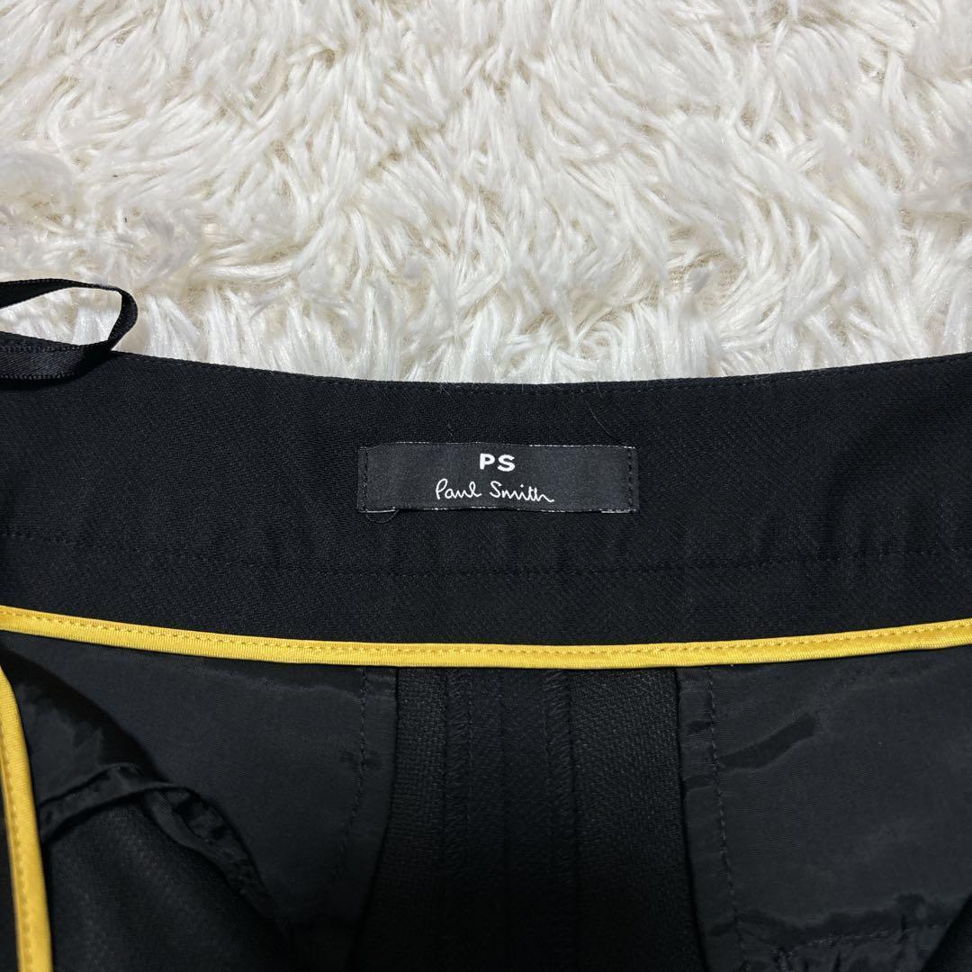 【未使用に近い】ピーエスポールスミス　セットアップ　ノーカラー　ブラック　38