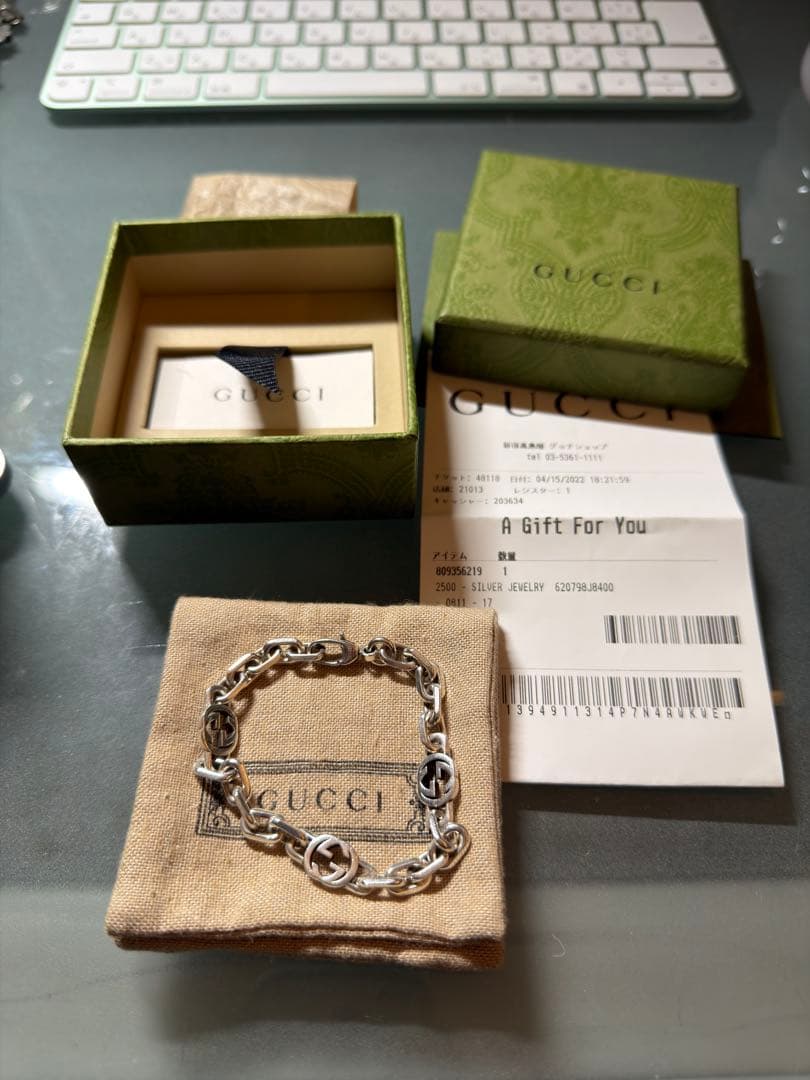 GUCCI シルバー ブレスレット