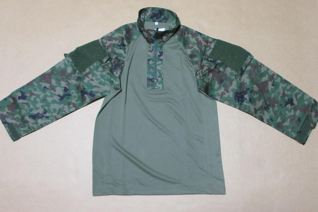 Ｍサイズ陸上自衛隊迷彩のコンバットシャツ（官給品スタイルレプリカ）