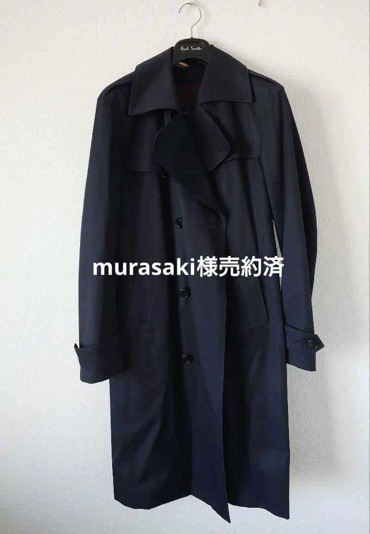 Paul Smith ネイビー トレンチコート