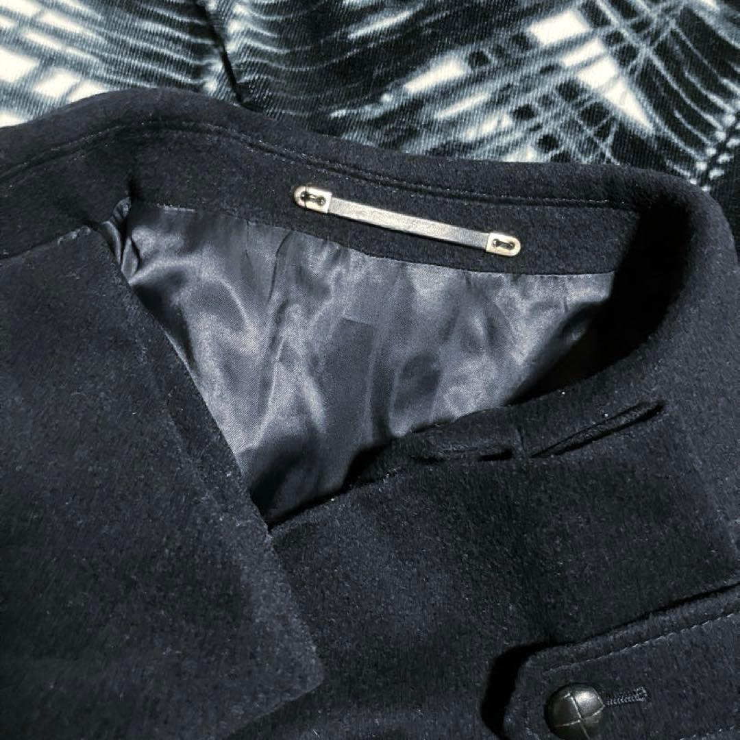 70s オーストリア製 ビンテージ ウール アルパカ シングル トレンチ コート