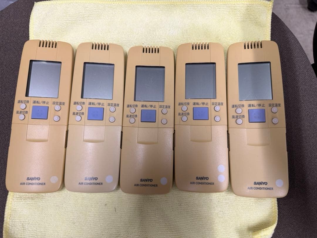 SANYO RCS-SH1A業務用エアコン用リモコン 5個セット