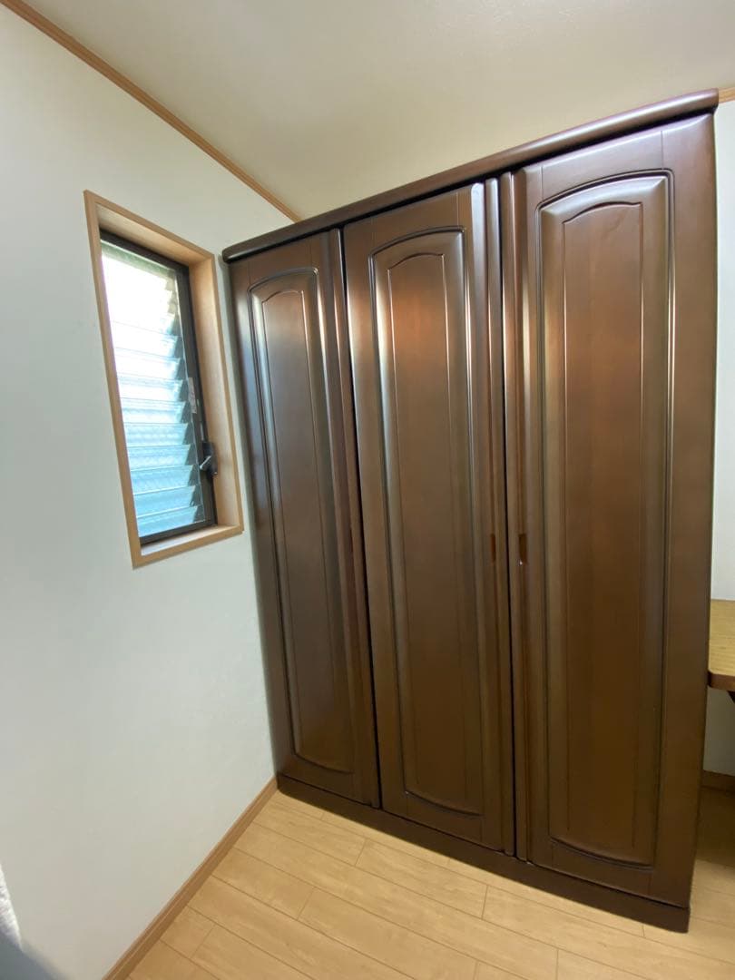 ブラウン クローゼット 婚礼家具