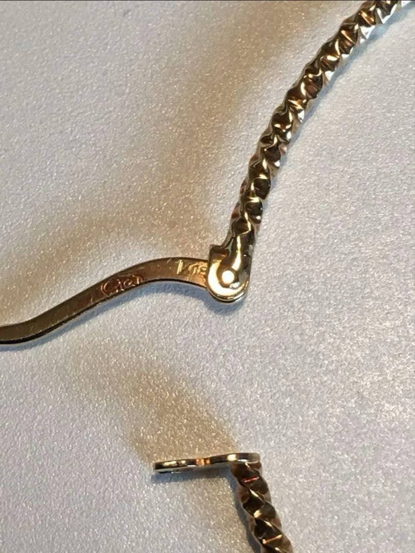 STAR JEWELRY スタージュエリー k18 フープピアス 40mm