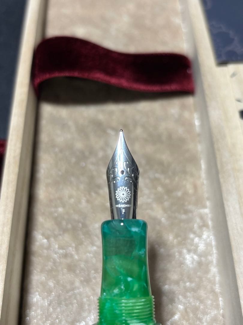 ワンチャー　カレイド　万年筆　紫水　WANCHER 初回限定