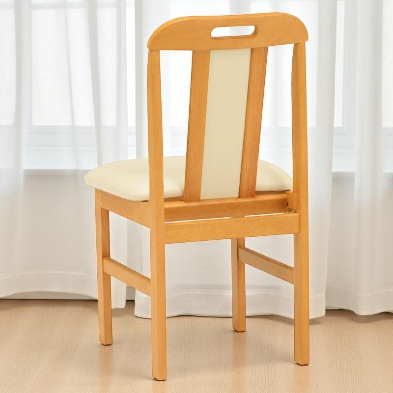 送料無料【新品】合皮張り ダイニングチェア 4脚セット