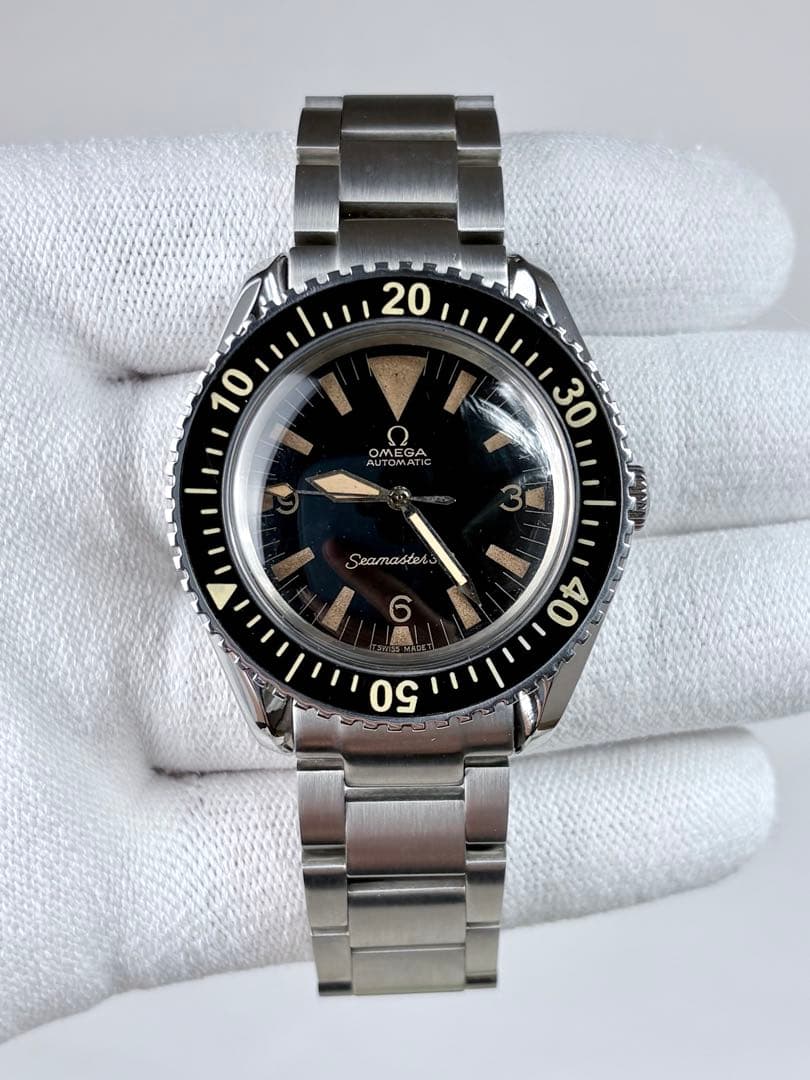 OH済希少omegaオメガ シーマスター300 165.024自動巻き