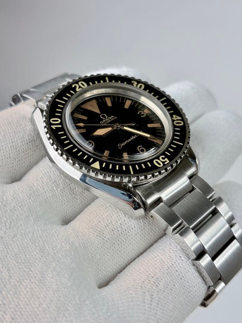OH済希少omegaオメガ シーマスター300 165.024自動巻き