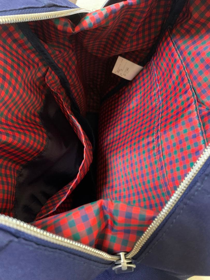 familiarマザーズバッグ リュック ファミリア ネイビー 2way