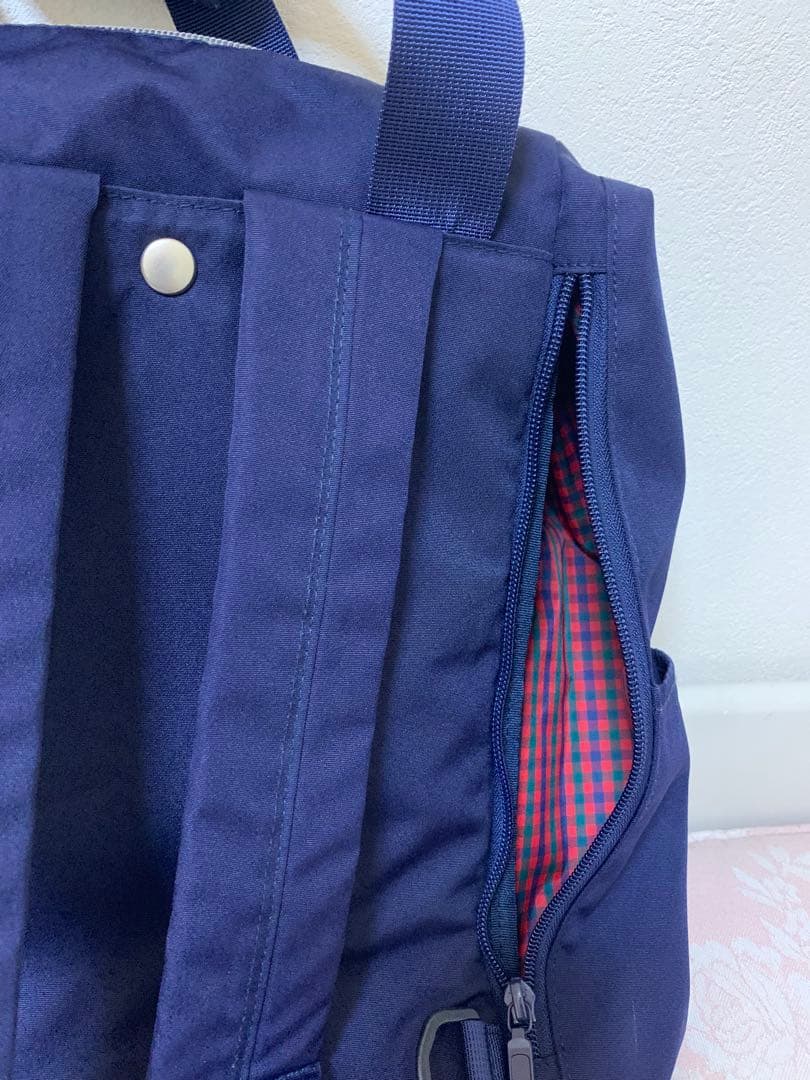 familiarマザーズバッグ リュック ファミリア ネイビー 2way