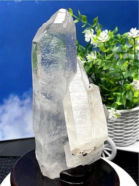 専用ページ◆超強天然(藍針入り)水晶クラスターB88B6/210B80C