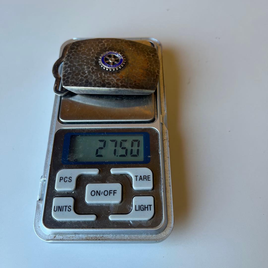 silver 銀製　ベルト