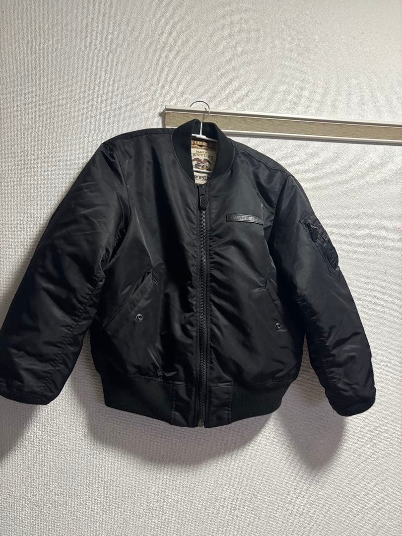 AVIREX MA-1 フライトジャケット ブラック 50周年記念