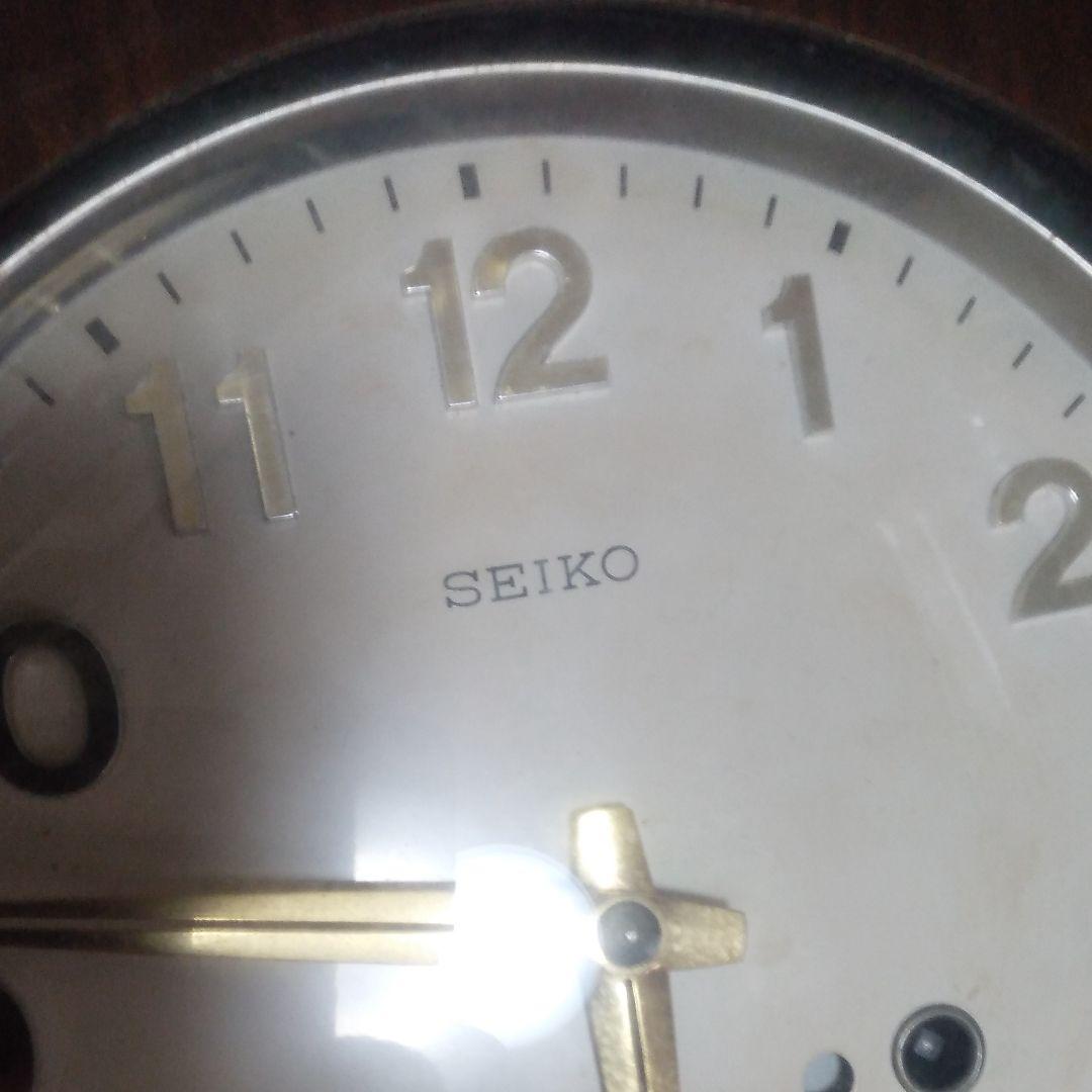 ＳＥＩＫＯ・ゼンマイ式、柱時計。