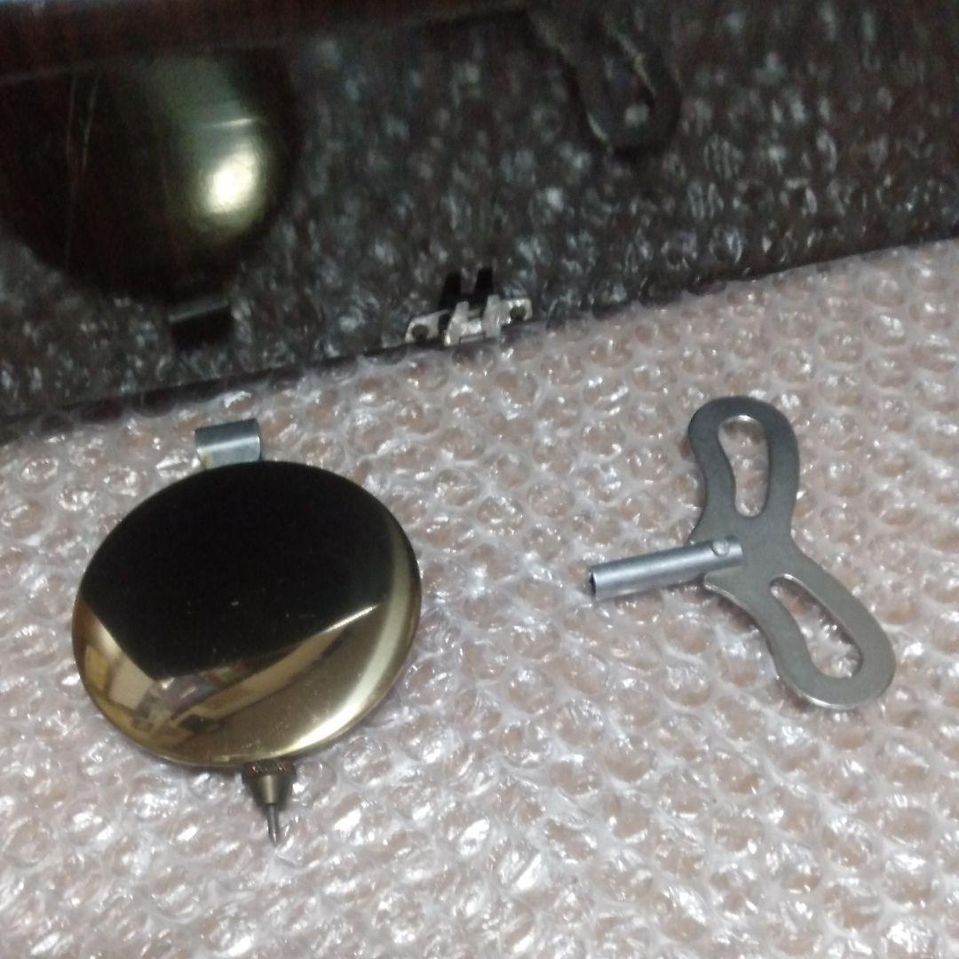 ＳＥＩＫＯ・ゼンマイ式、柱時計。