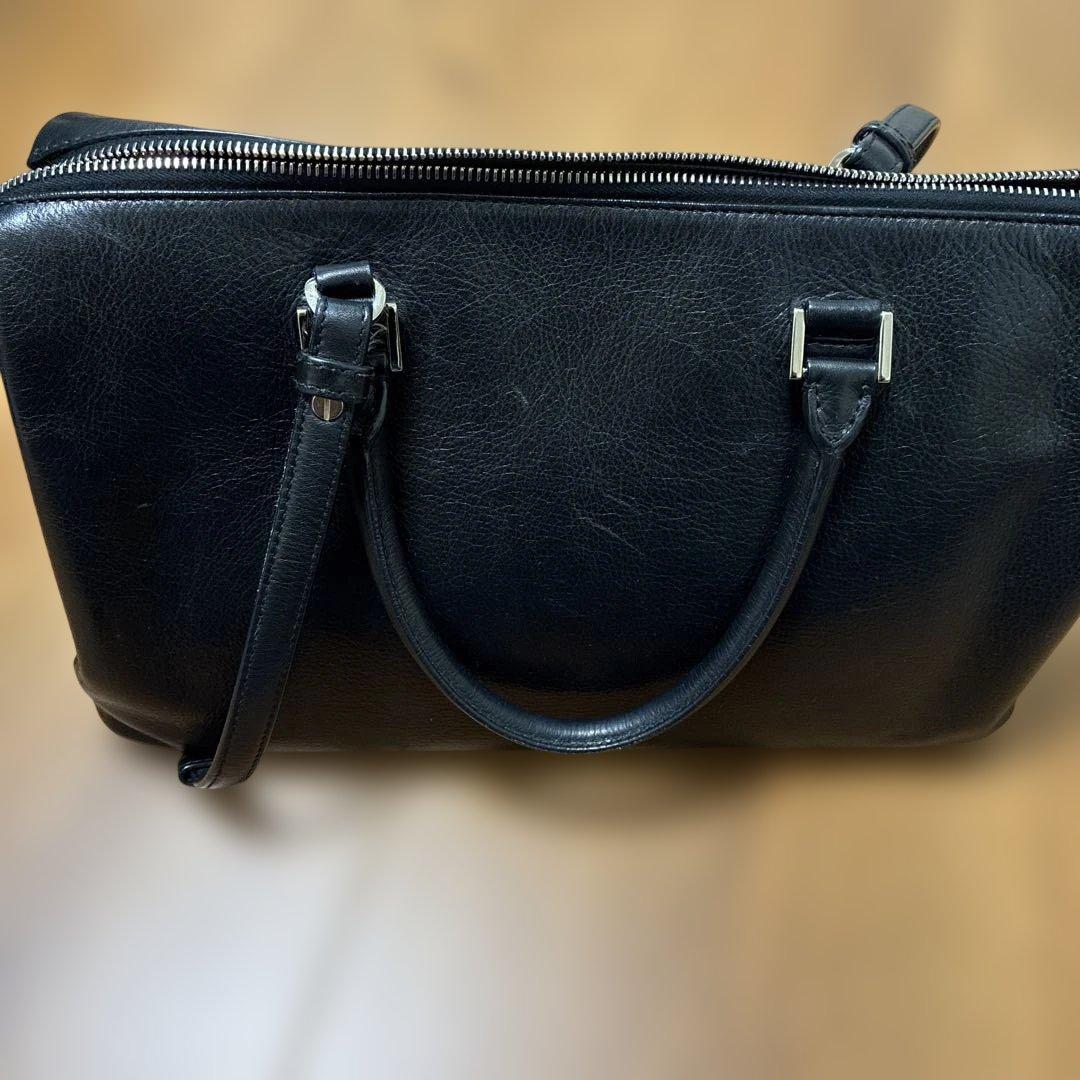 ジルサンダー ハンドバッグ 2way ショルダー 黒