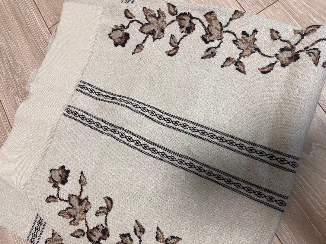 eaphi ニットスカート　beige