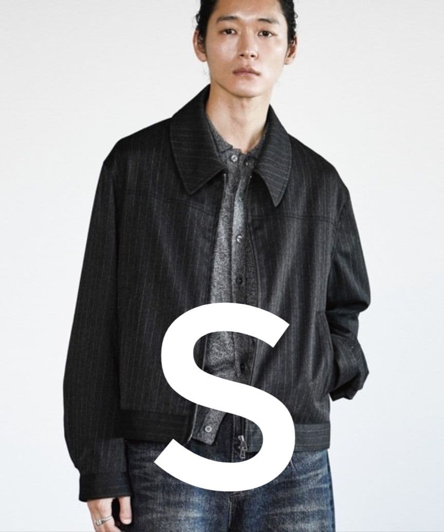 【WYM】TECH WOOL GABARDINE ZIP BLOUSON S